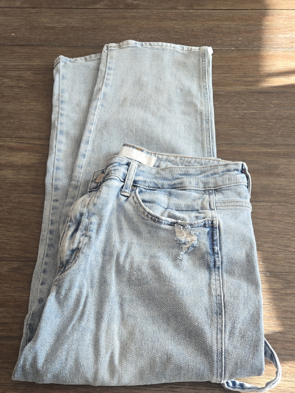 Light Blue High-Rise Cropped Jeans - Women's Ankle Denim